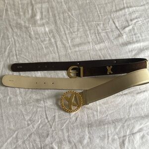 bundle of 2 paloma picasso belts